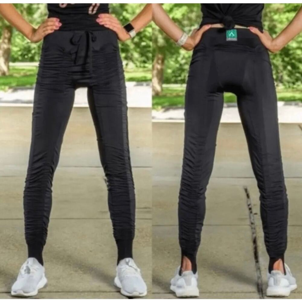 AGOGIE +20 Wearable Resistance Compression Weighted Workout Pant Legging Large